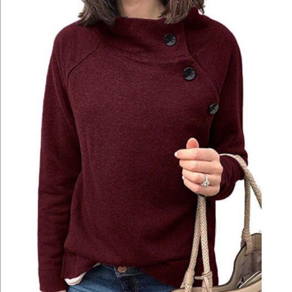 Cranberry Sweatshirt.
